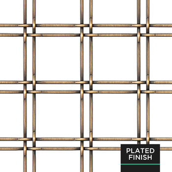 LPZ-71 - Antique Brass Woven Wire Mesh - 1000x2400mm - Mesh LPZ-71 - Antique Brass Woven Wire Mesh - 1000x2400mm - Mesh