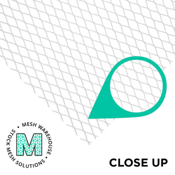 Zircon RB65 Mesh Ceiling Tile - White - 595x595mm