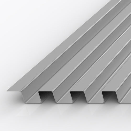 wellTEC SQ 20/20 - Profiled Sheet - Aluminium - 760x3000mm - Mesh ...